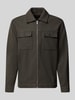 MCNEAL Hemdjacke mit Brusttaschen Modell 'JUNO' Schlamm