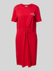 Tommy Hilfiger Oversized Freizeitkleid aus reiner Baumwolle Rot