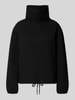 More & More Sweatshirt mit Stehkragen Black