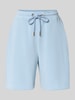 Rich & Royal Relaxed Fit Shorts mit elastischem Bund Hellblau