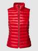 Wellensteyn Steppweste mit Label-Applikation Modell 'Italy Vest' Rot