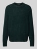 Michael Kors Gebreide pullover met ronde hals, model 'DONEGAL' Donkergroen