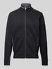 bugatti Sweatjacke mit Reißverschluss Black