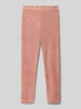 Mayoral Skinny fit legging met labeldetail Roze