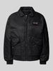 Schott NYC Blouson mit Label-Patch Modell 'DAN' Black