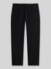 Tommy Hilfiger Tapered Fit Chino aus Baumwoll-Mix Modell 'Harlem' Black