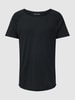 REVIEW T-Shirt mit Rundhalsausschnitt Schwarz
