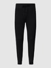 Polo Ralph Lauren Underwear Sweatpants mit Strukturmuster Modell 'WAFFLE' Black