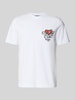Barbour Regular Fit T-Shirt aus reiner Baumwolle Weiss
