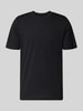 MCNEAL T-shirt w kroju regular fit z haftowanym logo Czarny