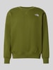 The North Face Sweatshirt met labelstitching Olijfgroen