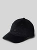 Carhartt Work In Progress Basecap mit Label-Stitching Black
