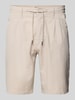 Only & Sons Regular fit korte broek met structuurmotief, model 'LEO LIFE' Beige