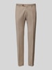 CG - Club of Gents Slim Fit Anzughose aus Schurwolle YOUR OWN PARTY by CG – CLUB of GENTS Beige