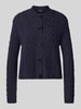 Weekend Max Mara Regular fit gebreid jack van zuivere wol, model 'ABITO' Marineblauw