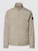 Pierre Cardin Jack met opstaande kraag, model 'Blouson Nylon' Beige