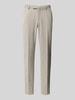 MCNEAL Stoffen broek met Franse steekzakken Beige