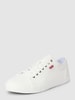 Levi’s® Acc. Sneakers met labeldetails, model 'WOODWARD' Wit