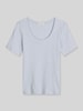 Marc O'Polo Regular Fit T-Shirt aus reiner Baumwolle Hellblau
