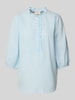 FREE/QUENT Regular fit blouse met 3/4-mouwen, model 'Rolly' Lichtblauw