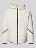 Under Armour Sweatjacke mit Label-Detail Offwhite