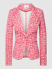 ICHI Blazer mit Allover-Print Modell 'Kate Print' Fuchsia