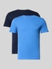 Tommy Jeans zestaw t-shirtów o kroju slim fit z czystej bawełny w zestaw 2 szt. Błękitny
