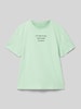 Tom Tailor T-Shirt mit Statement-Print Mint