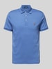 Polo Ralph Lauren Poloshirt mit Label-Stitching Royal