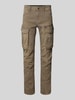 G-Star Raw Regular fit broek met cargozakken, model 'Rovic zip 3d' Zand