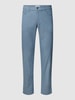 Brax Straight Fit Chino mit 5-Pocket-Design Modell 'Cadiz' Hellblau