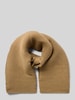 More & More Schal mit Viskose-Anteil in Strick-Optik Khaki