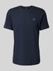 PME Legend T-Shirt mit Label-Patch Marine