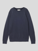 Mango Pullover in Strick-Optik Marineblau