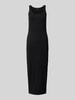 Vero Moda Długa sukienka w jednolitym kolorze model ‘MAXI MY SOFT’ Czarny