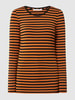 Joseph Janard Longsleeve mit Stretch-Anteil  Dunkel Orange