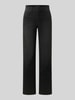 ANGELS High Waist Jeans mit Label-Patch Anthrazit