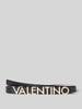 VALENTINO BAGS Riem met labelapplicatie, model 'BELTY LOGO' Zwart