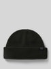 Barts Beanie met labeldetail, model 'FEODORE' Olijfgroen