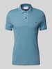 Lacoste Slim Fit Poloshirt mit Label-Patch Modell 'PIQUE' Rauchblau