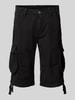 Alpha Industries Bermudas mit Cargotaschen Modell 'JET' Black