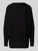 Zero Strickpullover mit Turtleneck Black