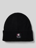CHAMPION Czapka z imitacji dzianiny model ‘Rib’ Czarny
