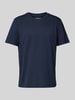 Baldessarini T-Shirt mit Label-Print Marine