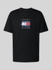 Tommy Hilfiger Regular Fit T-Shirt aus reiner Baumwolle Black