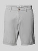 Jack & Jones Regular Fit Bermudas mit Eingrifftaschen Modell 'IBOWIE' Mittelgrau