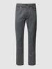 Christian Berg Men Slim Fit Hose mit Stretch-Anteil Dunkelgrau