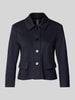 Marc Cain Blazer met platte kraag Marineblauw