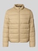 Pepe Jeans Regular Fit Steppjacke mit Stehkragen Beige