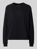 Marc O'Polo Denim Sweatshirt mit Label-Print Black